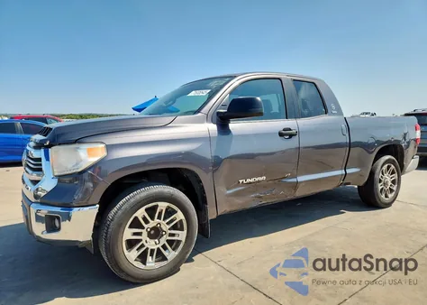 2016 Toyota Tundra Double Cab Sr z USA, uszkodzony, nr VIN 5TFRM5F15GX095617